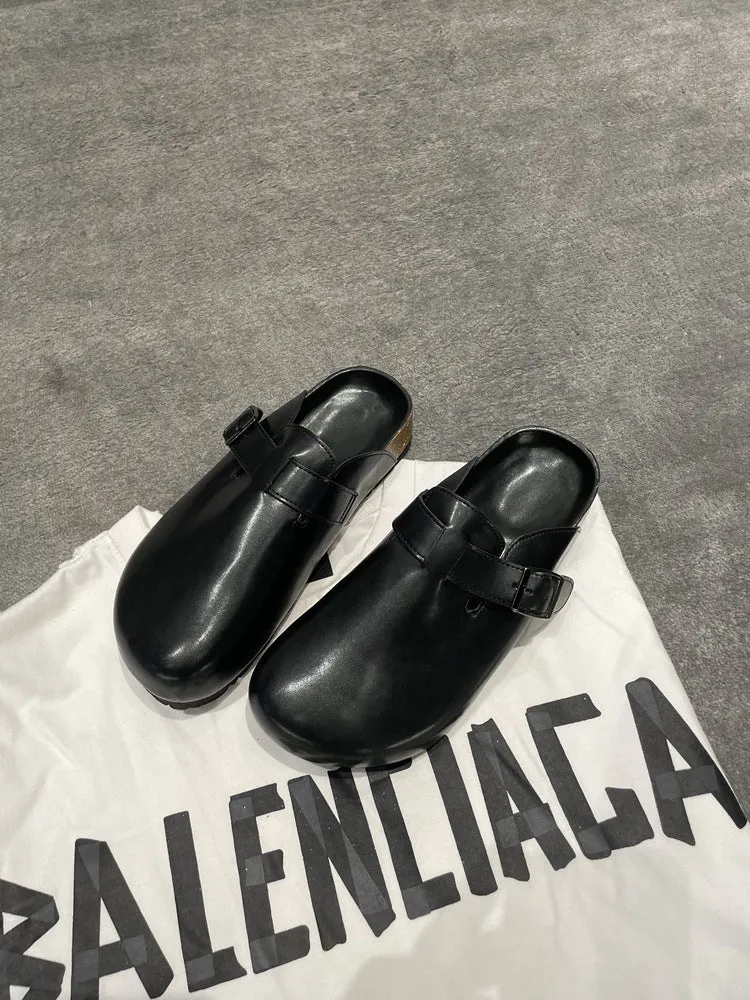 NEW & INSTOCK - Leather Birkenstock Style Sandal Slipper