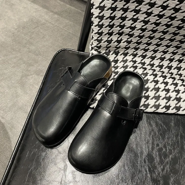 NEW & INSTOCK - Leather Birkenstock Style Sandal Slipper