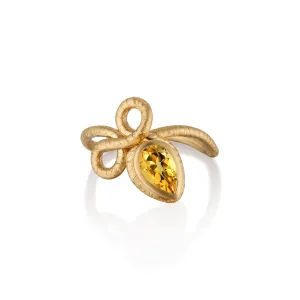 NEW! The Promise Ring with Citrine