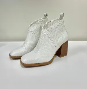 Not So Basic White Bootie