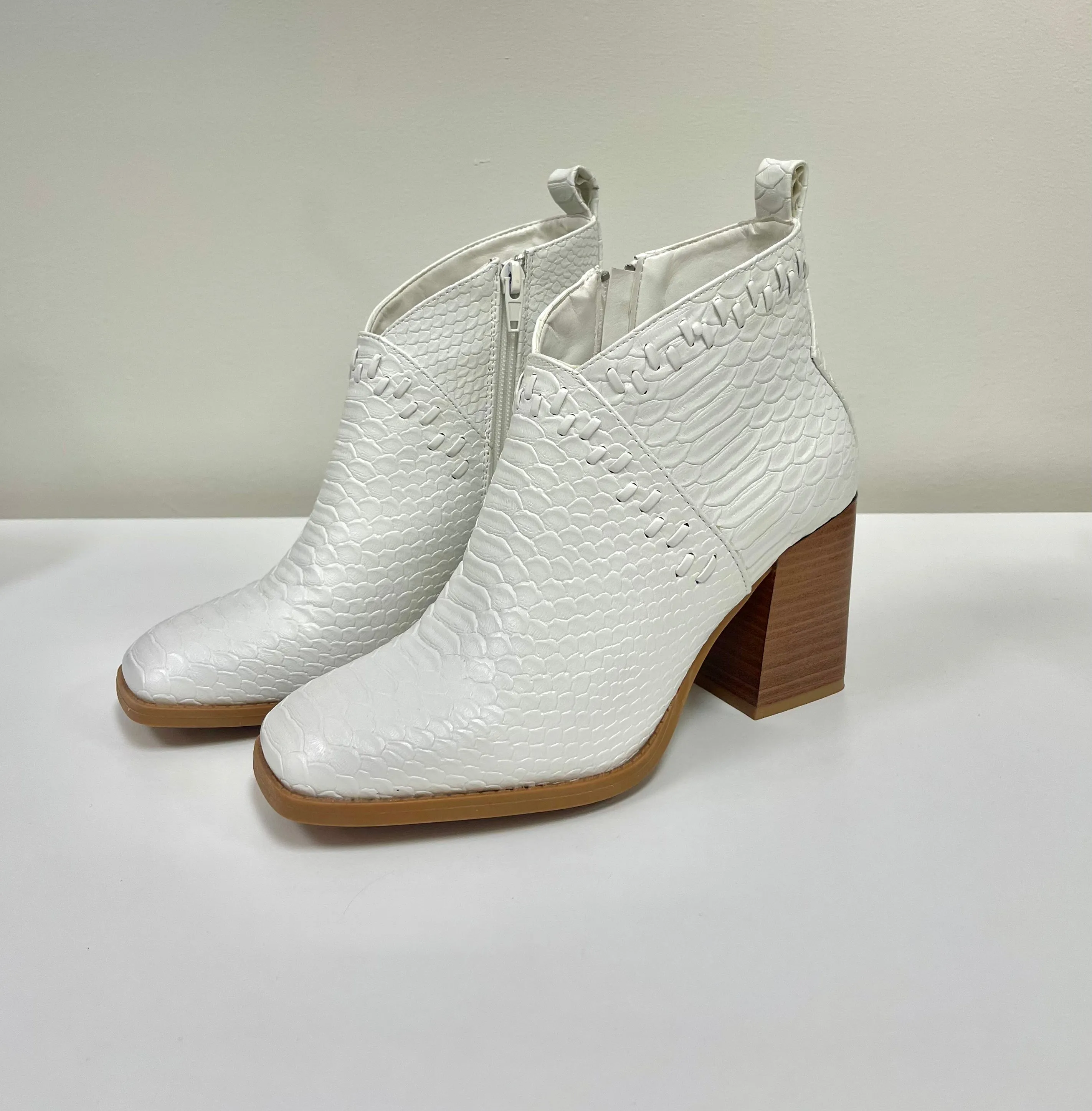 Not So Basic White Bootie