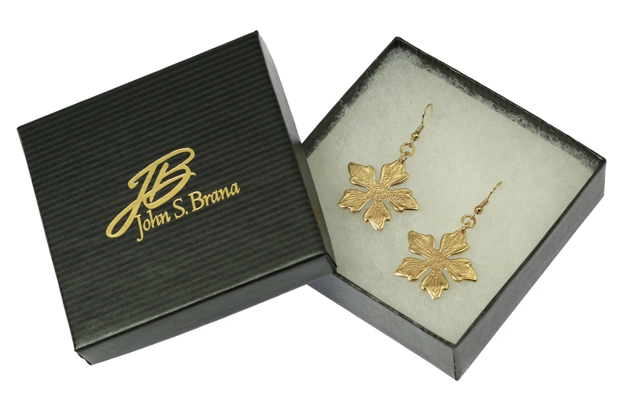 Nu Gold Buttercup Flower Earrings