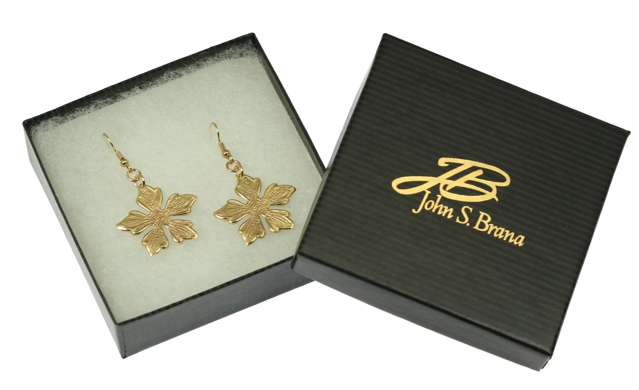 Nu Gold Buttercup Flower Earrings