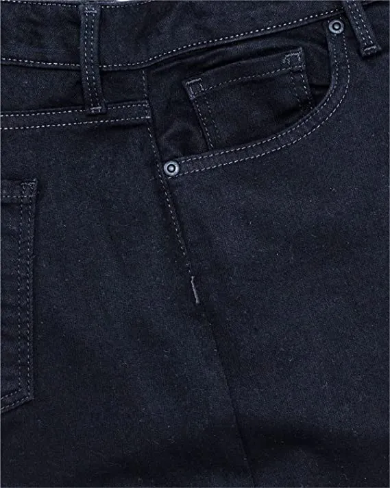 NYDJ Barbara Bootcut in Black Black 12 32