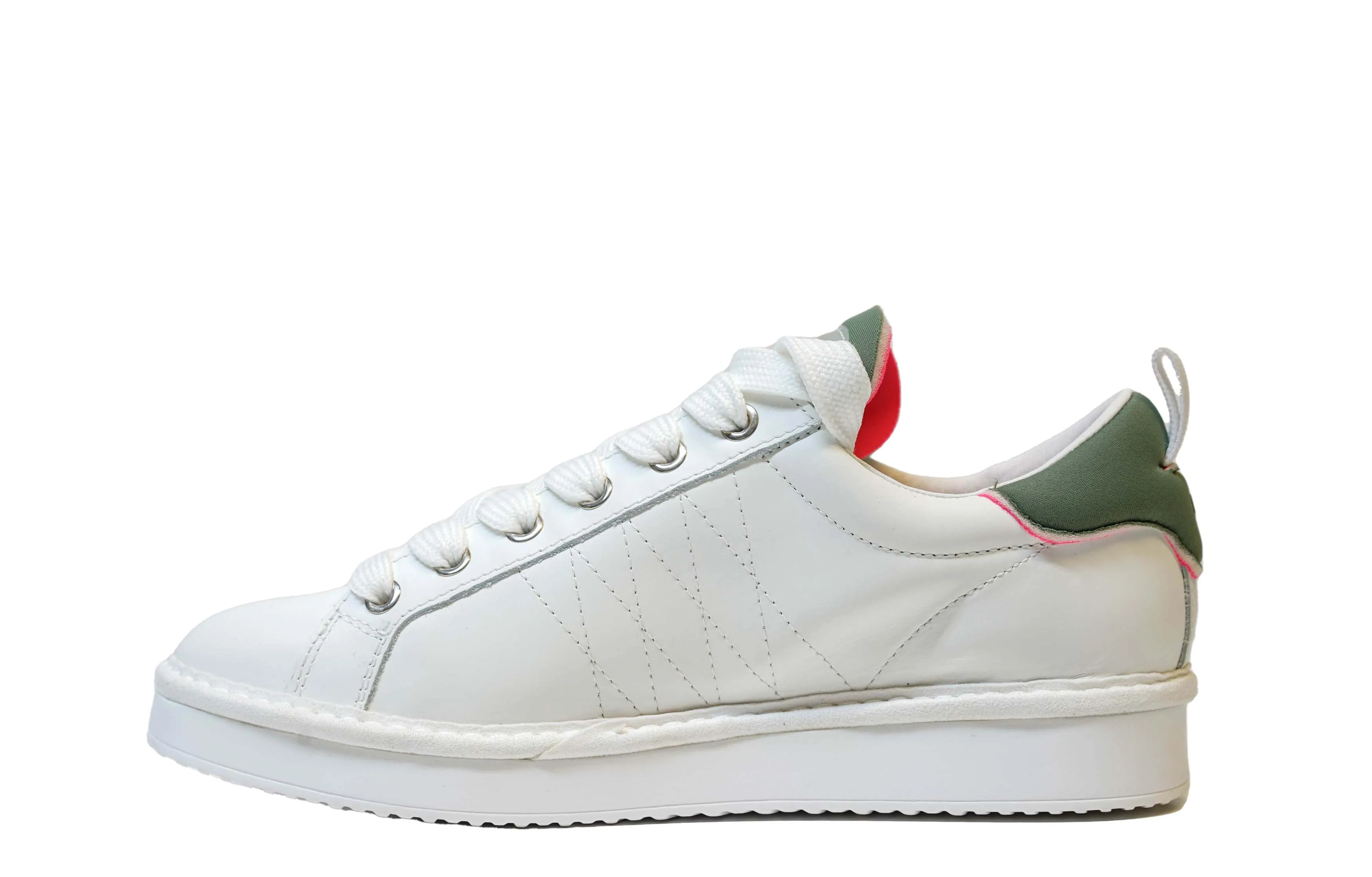 Panchic Women’s White & Green Sneaker W2200