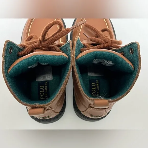 Polo Ralph Lauren Ranger Hi II Boot GS Boys Shoes size 9