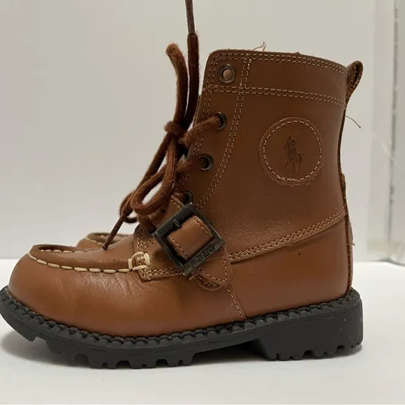 Polo Ralph Lauren Ranger Hi II Boot GS Boys Shoes size 9