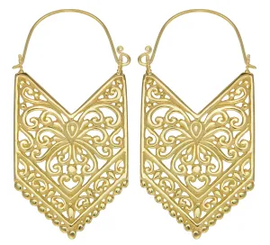 Pura Gold Earrings #5 Large