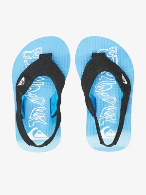 Quiksilver Boys Molokai Layback Toddler Sandal - Blue