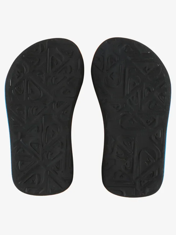 Quiksilver Boys Molokai Layback Toddler Sandal - Blue