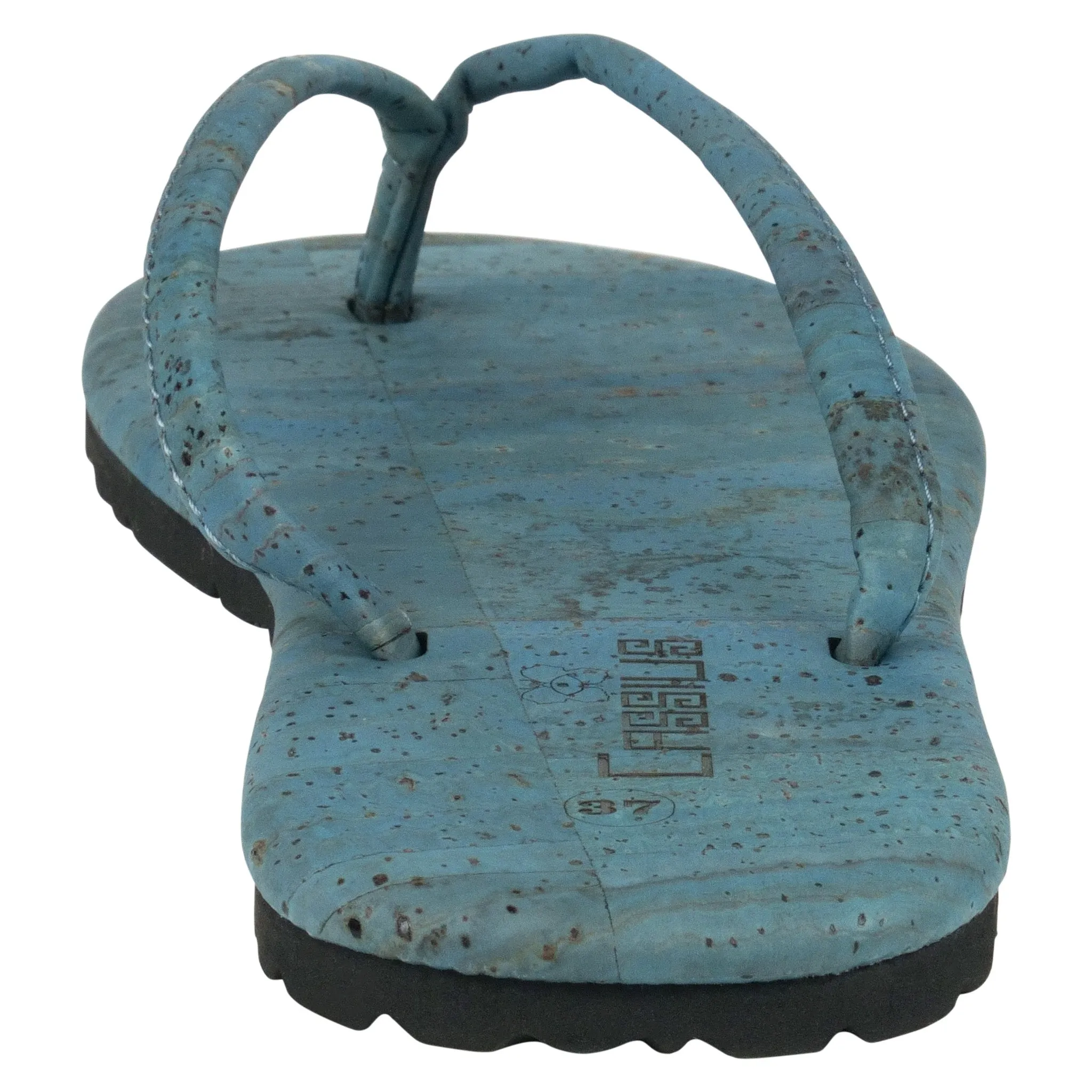 "Athena" Cork Thong Flip Flop
