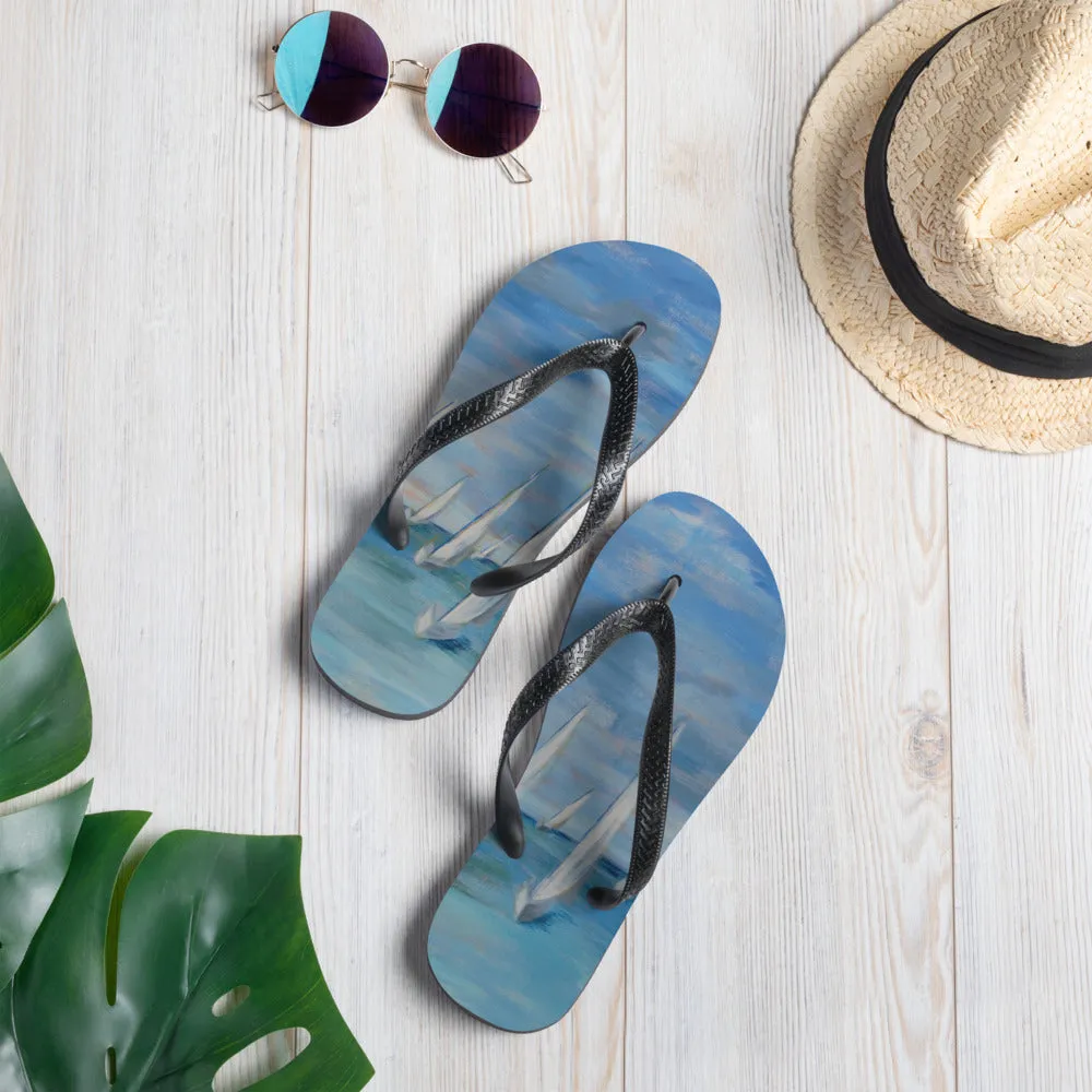 "Incoming - One Design" - Flip-Flops