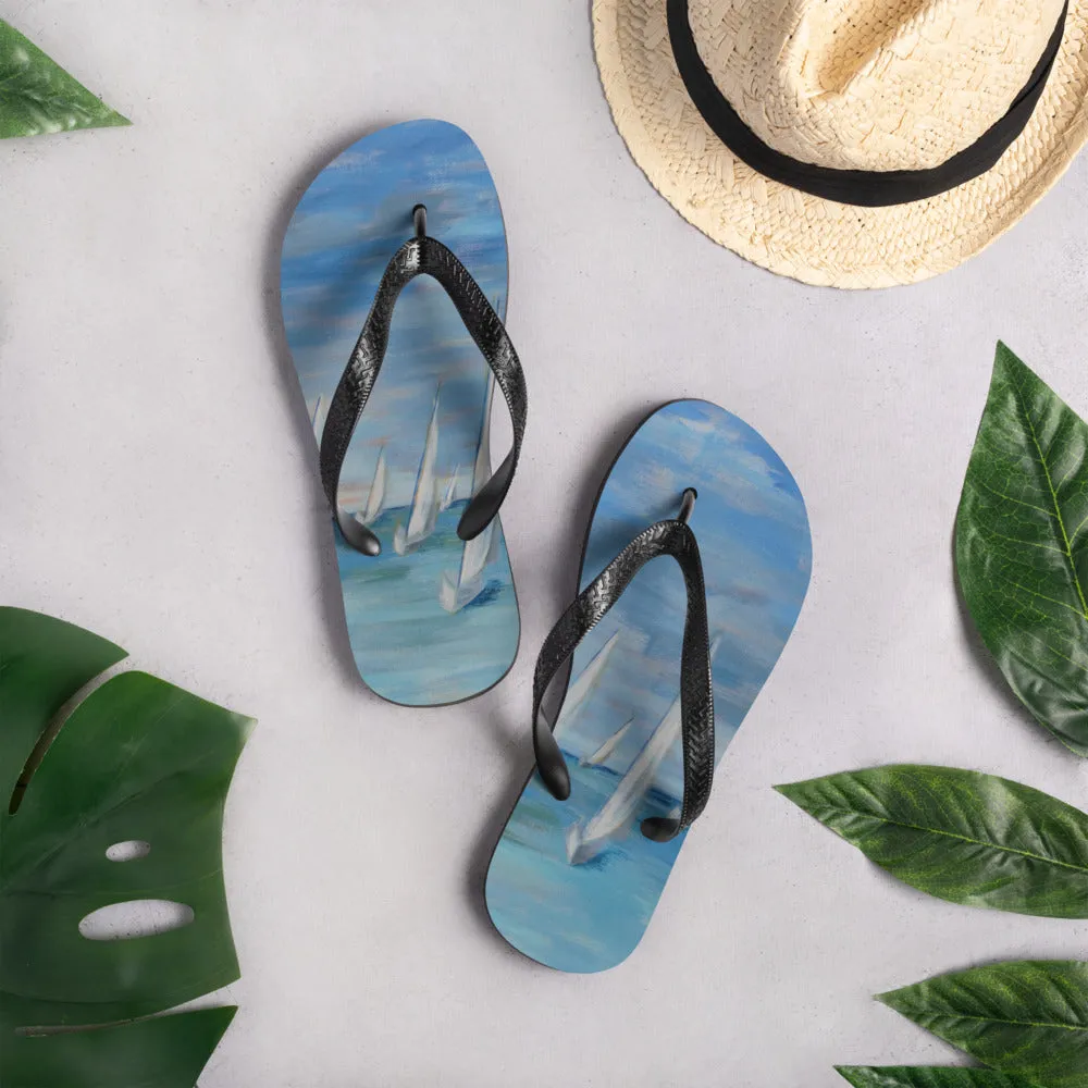 "Incoming - One Design" - Flip-Flops