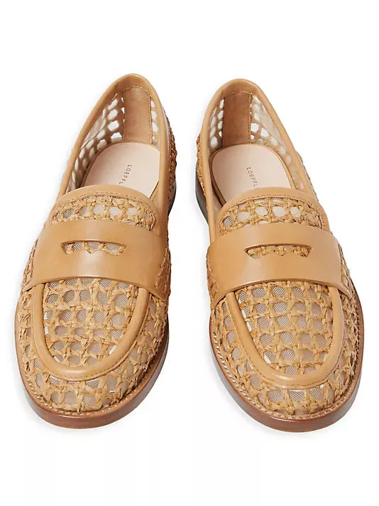 Rachel Crochet Raffia Loafer
