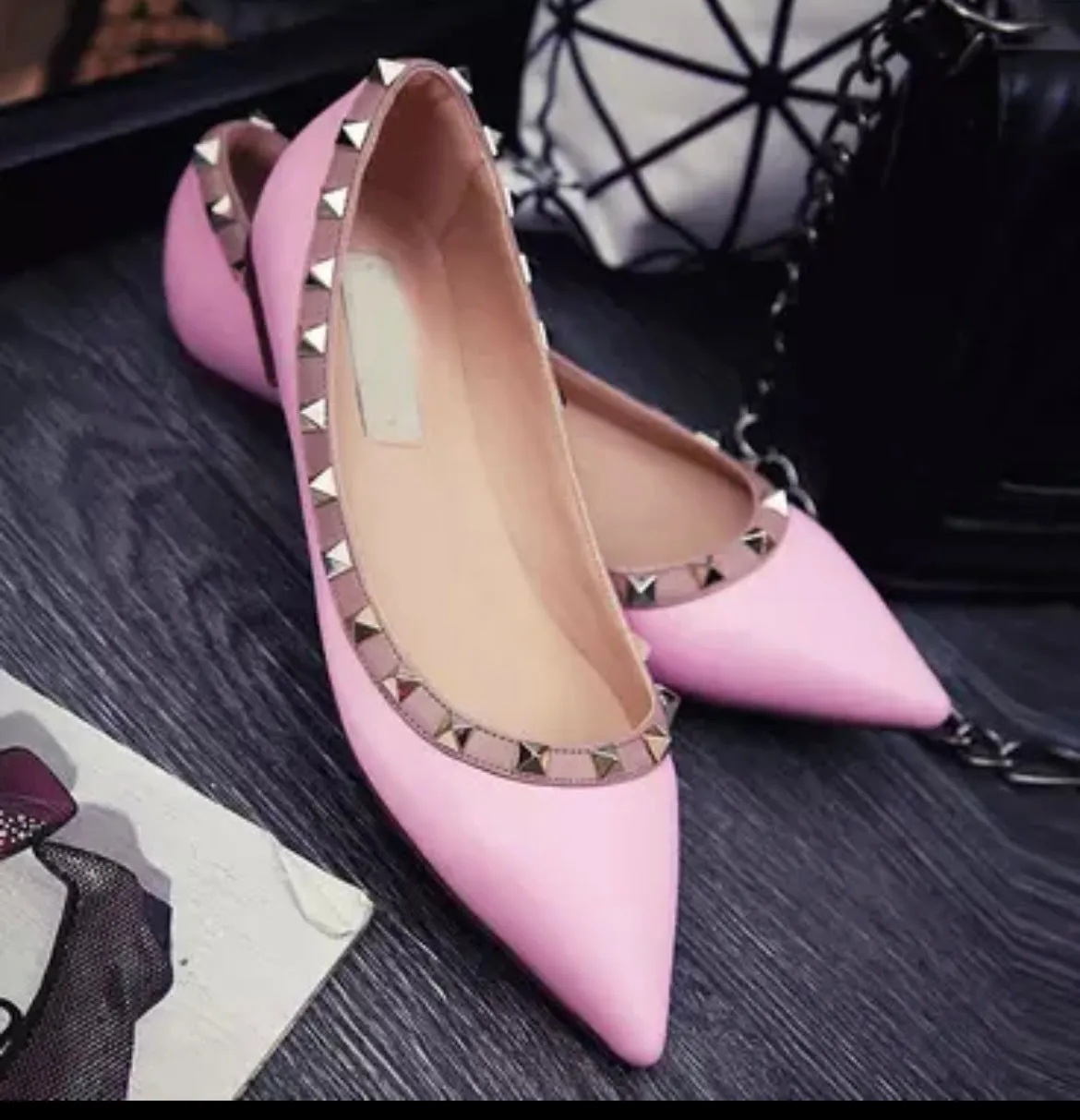 Rachel Stud Flats