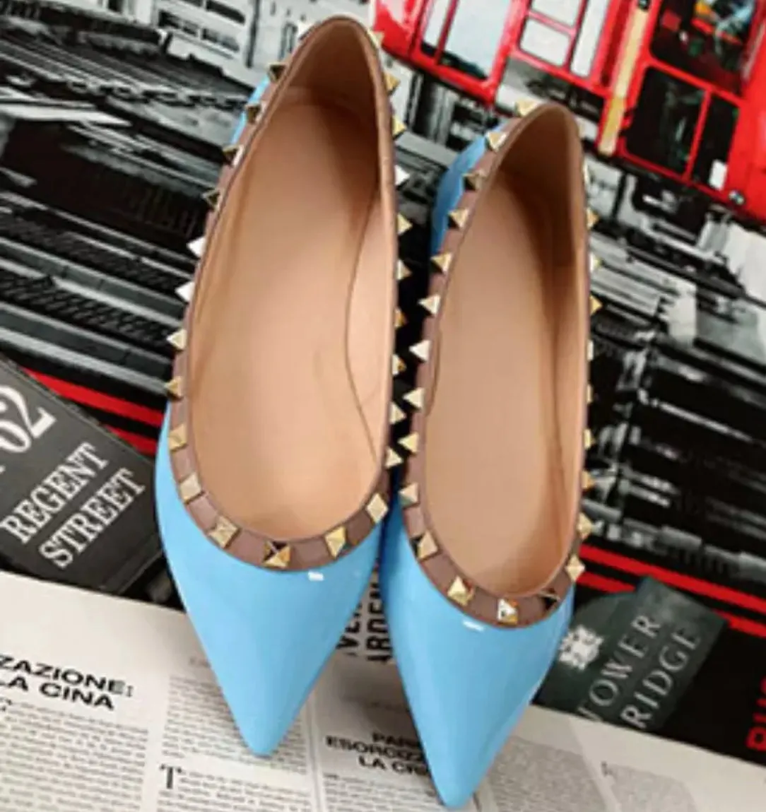 Rachel Stud Flats