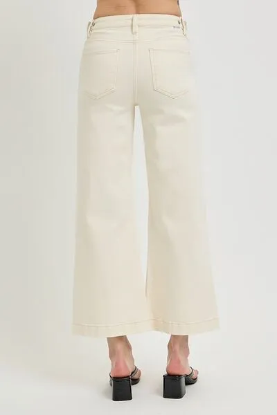 RISEN Full Size Tummy Control Cropped Bootcut Jeans Plus Size ONLINE EXCLUSIVE