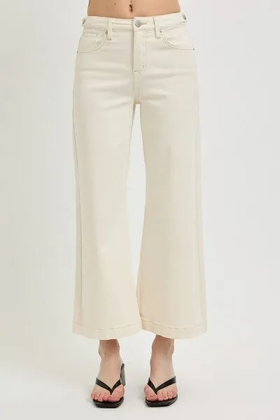 RISEN Full Size Tummy Control Cropped Bootcut Jeans Plus Size ONLINE EXCLUSIVE