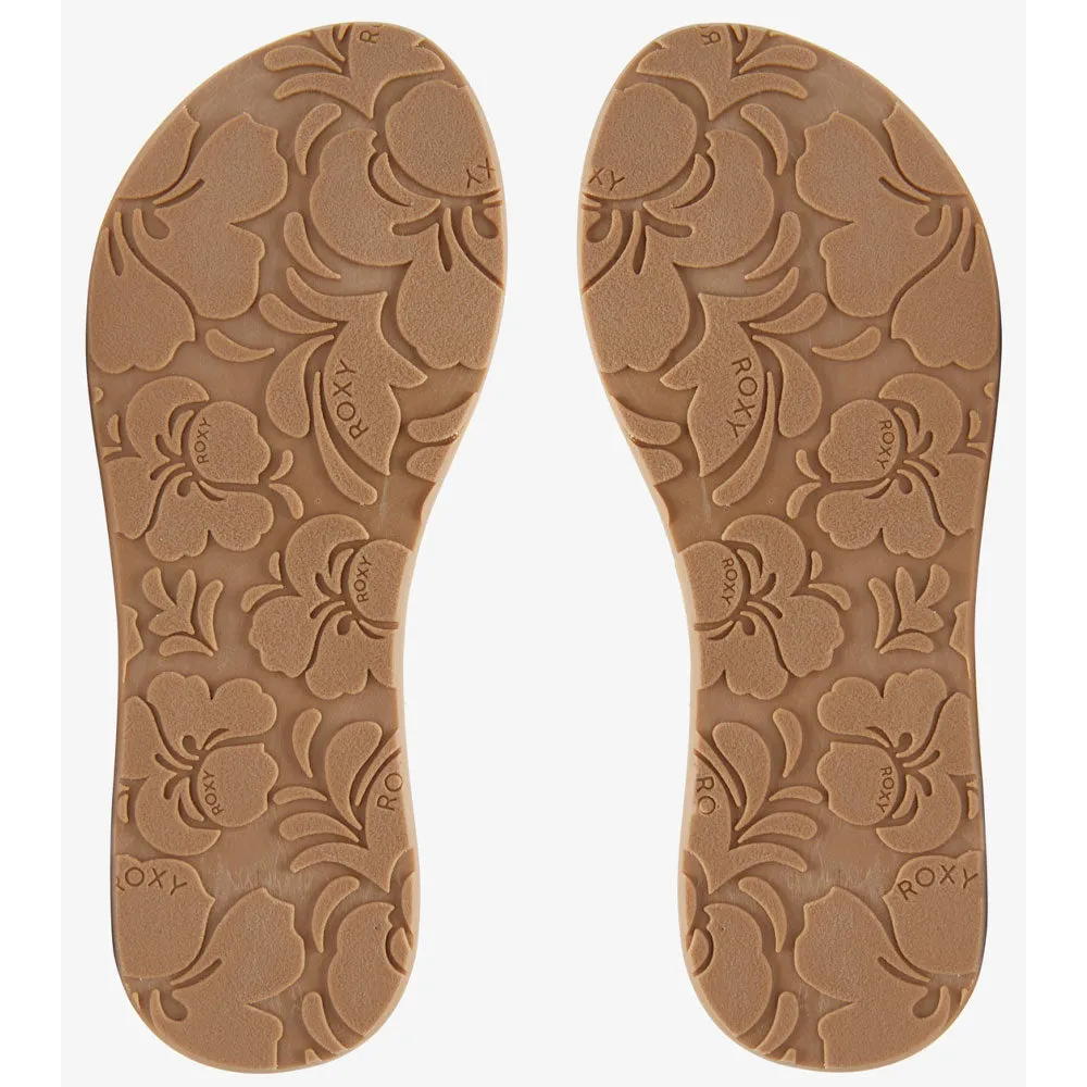 Roxy Porto Raffia Flip Flops