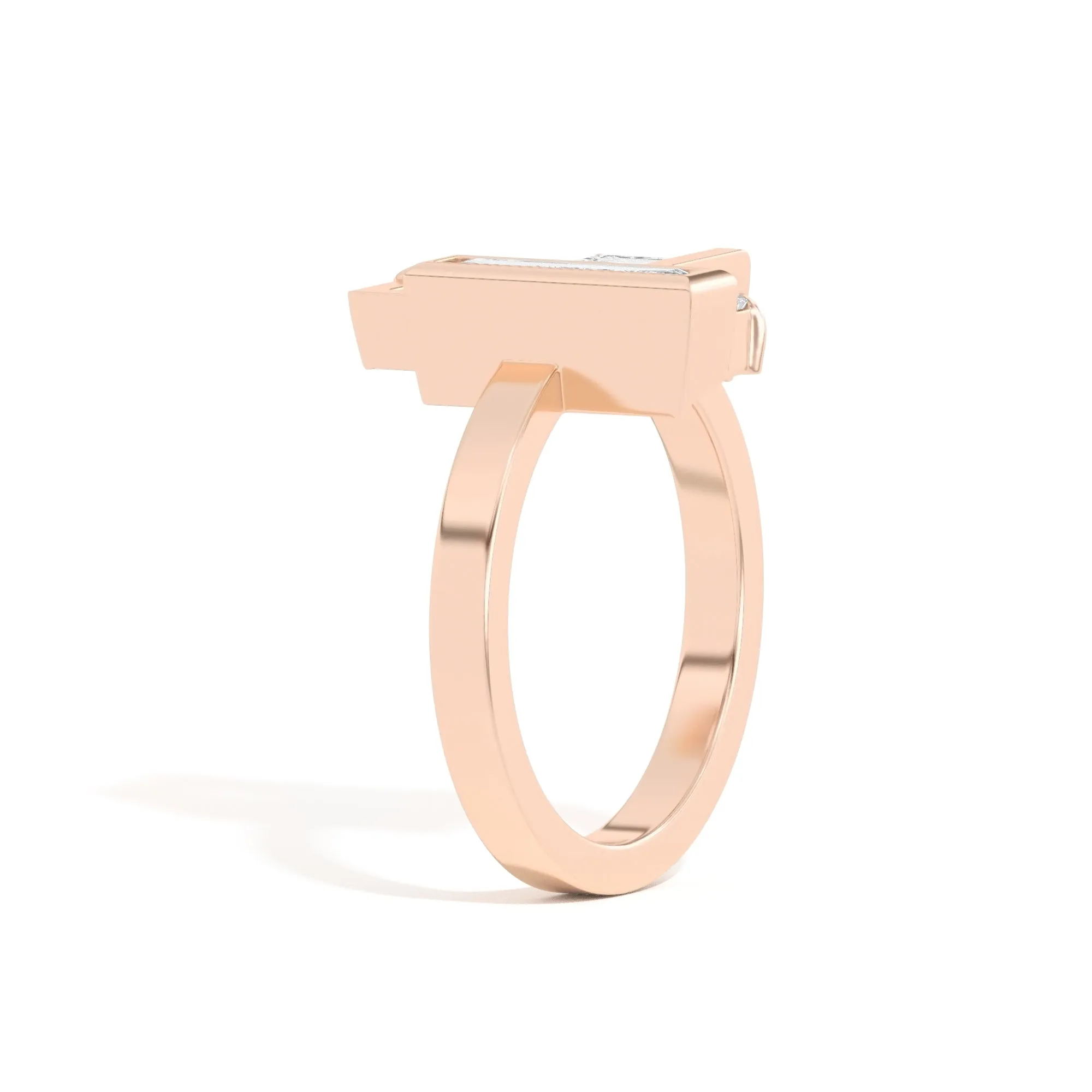 Scarpa Asscher Olivetti Frame Ring