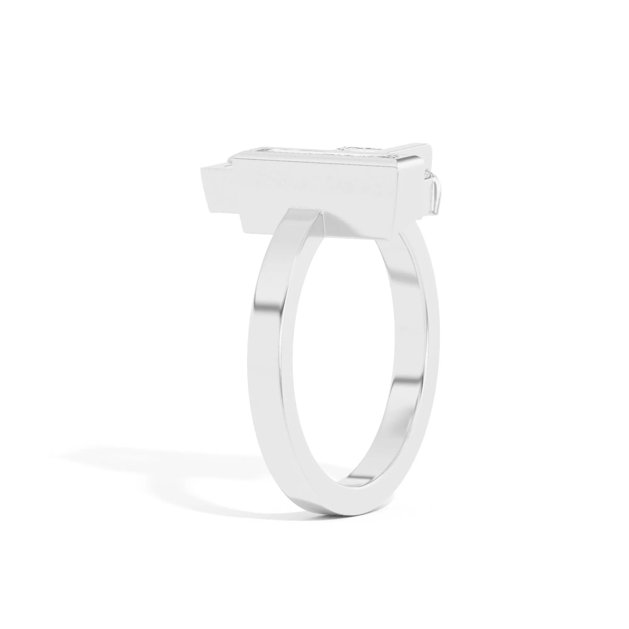 Scarpa Asscher Olivetti Frame Ring
