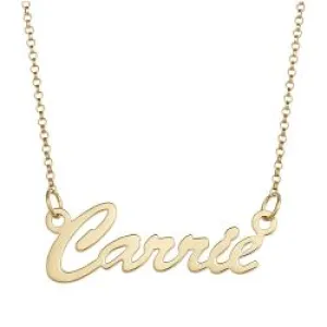 Script Name Necklace with Chain Included Jewelry