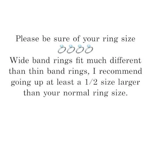 Silver Gold wide band Ring - Sterling Silver Meditation Ring - Gift for her - Spinner ring