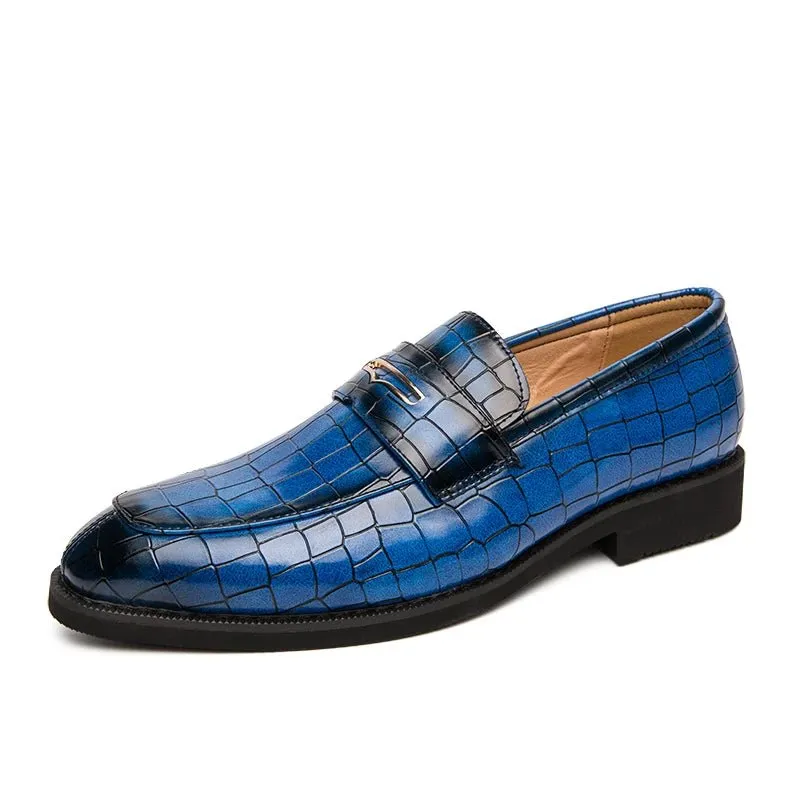 Soliqlo Classico Italiano – Genuine leather loafers, large sizes