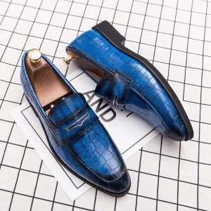 Soliqlo Classico Italiano – Genuine leather loafers, large sizes