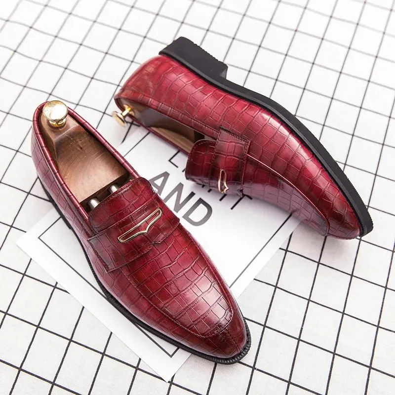 Soliqlo Classico Italiano – Genuine leather loafers, large sizes