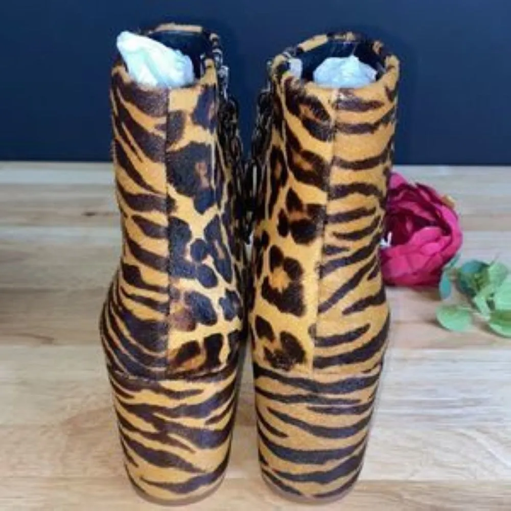 Splendid Brown Heather Bootie 5.5