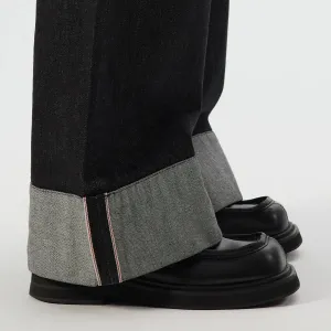 Square Toe Leather Loafers