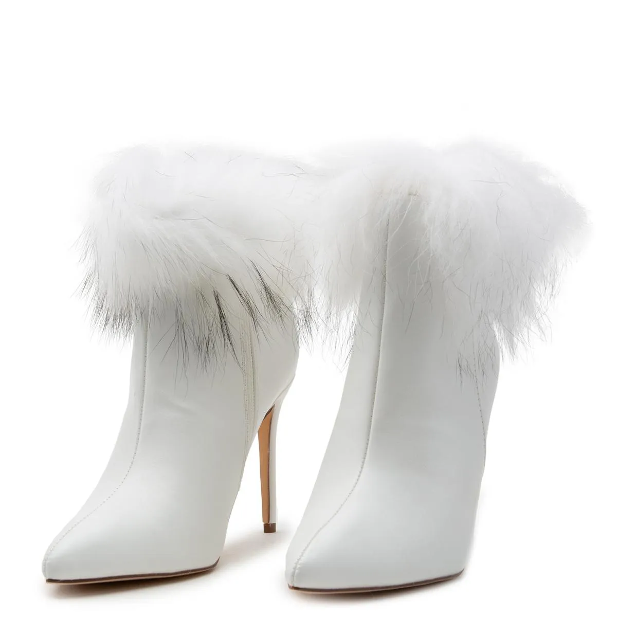 Stallion-1 Fur Heel Booties