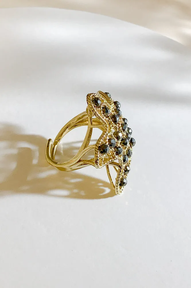 Starfish Gemstone Ring