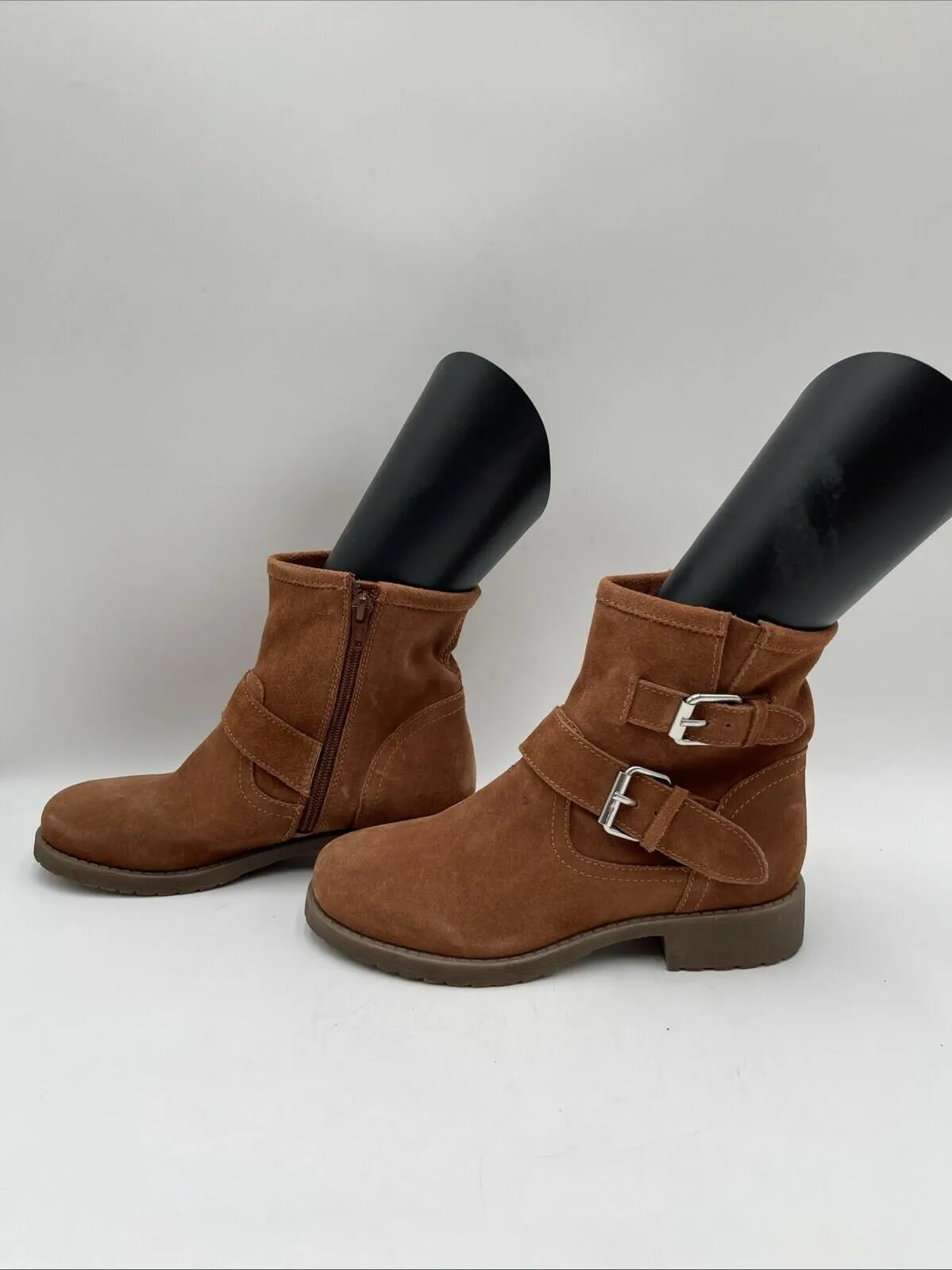 Steve Madden Alick Motorcycle Bootie Women's Brown Size 6 - Very Good