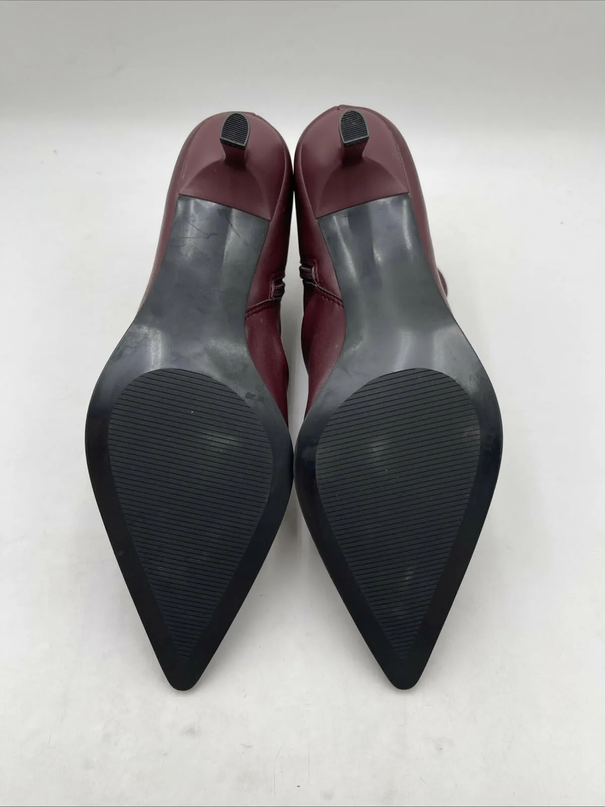 Steve Madden Maxxine Bootie Women's Wine Size 8.5 - Very Good