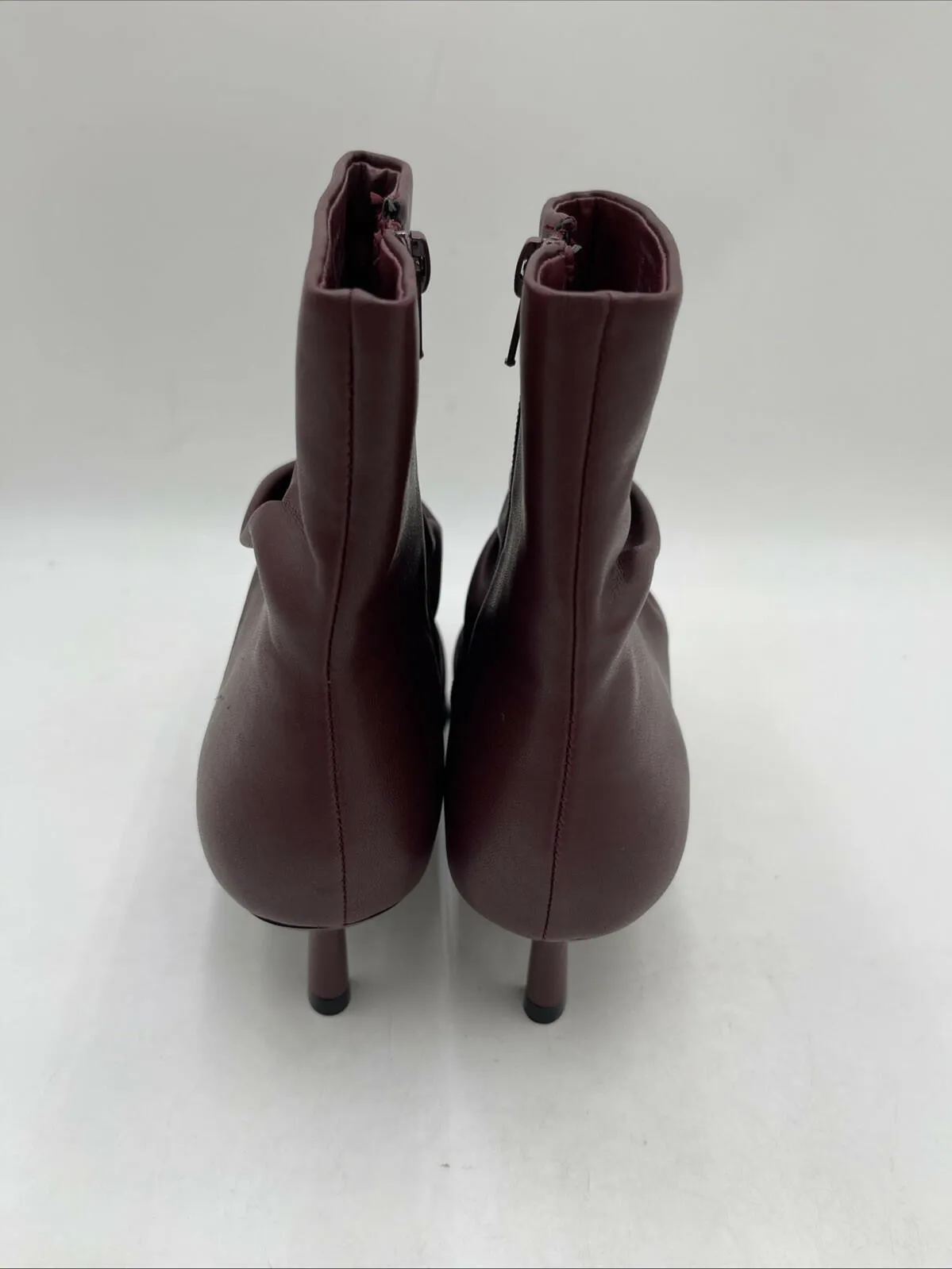 Steve Madden Maxxine Bootie Women's Wine Size 8.5 - Very Good
