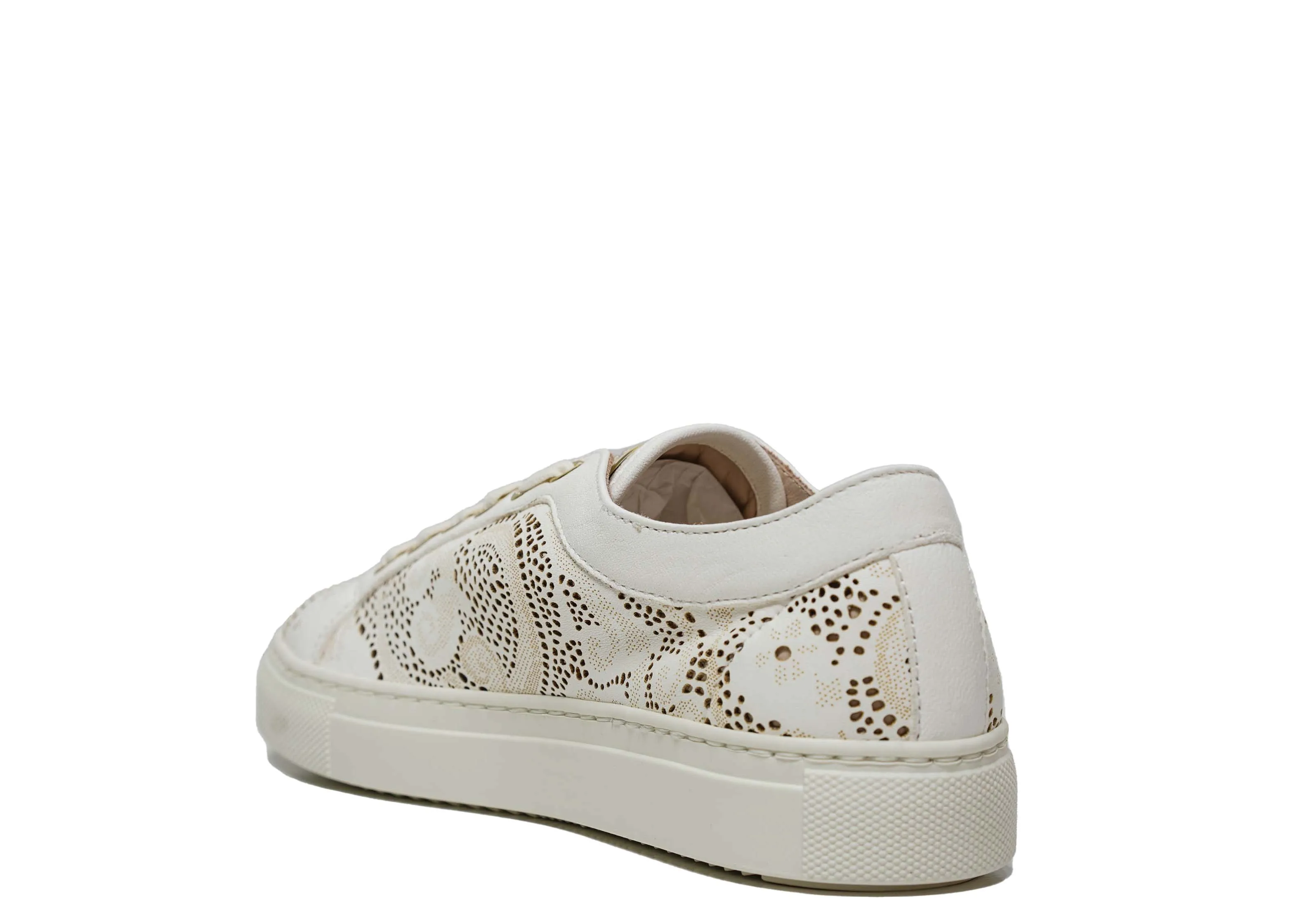 Stokton Women’s Cream Sneaker 111 D      LAST SIZE 42