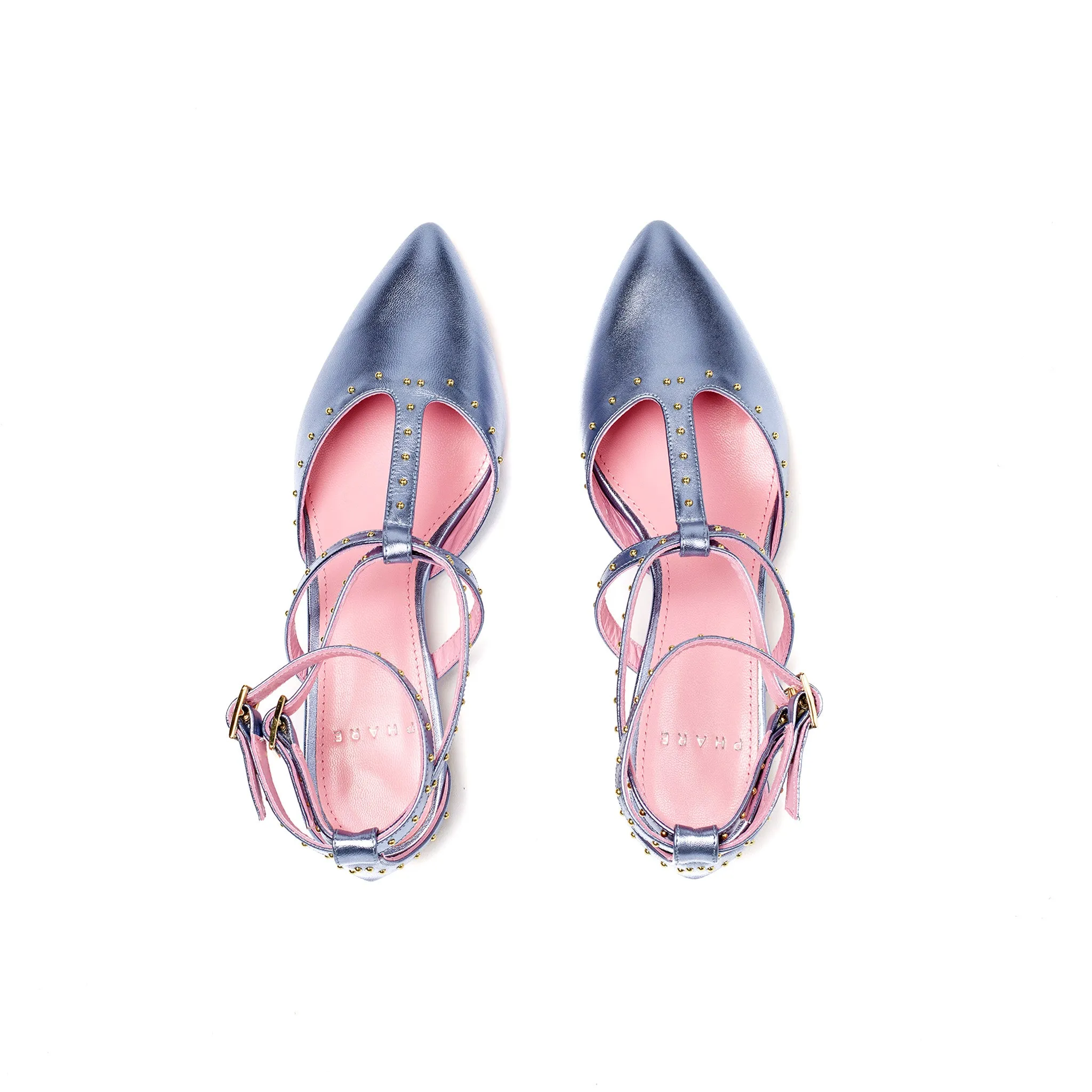 Studded Pointed Flat
