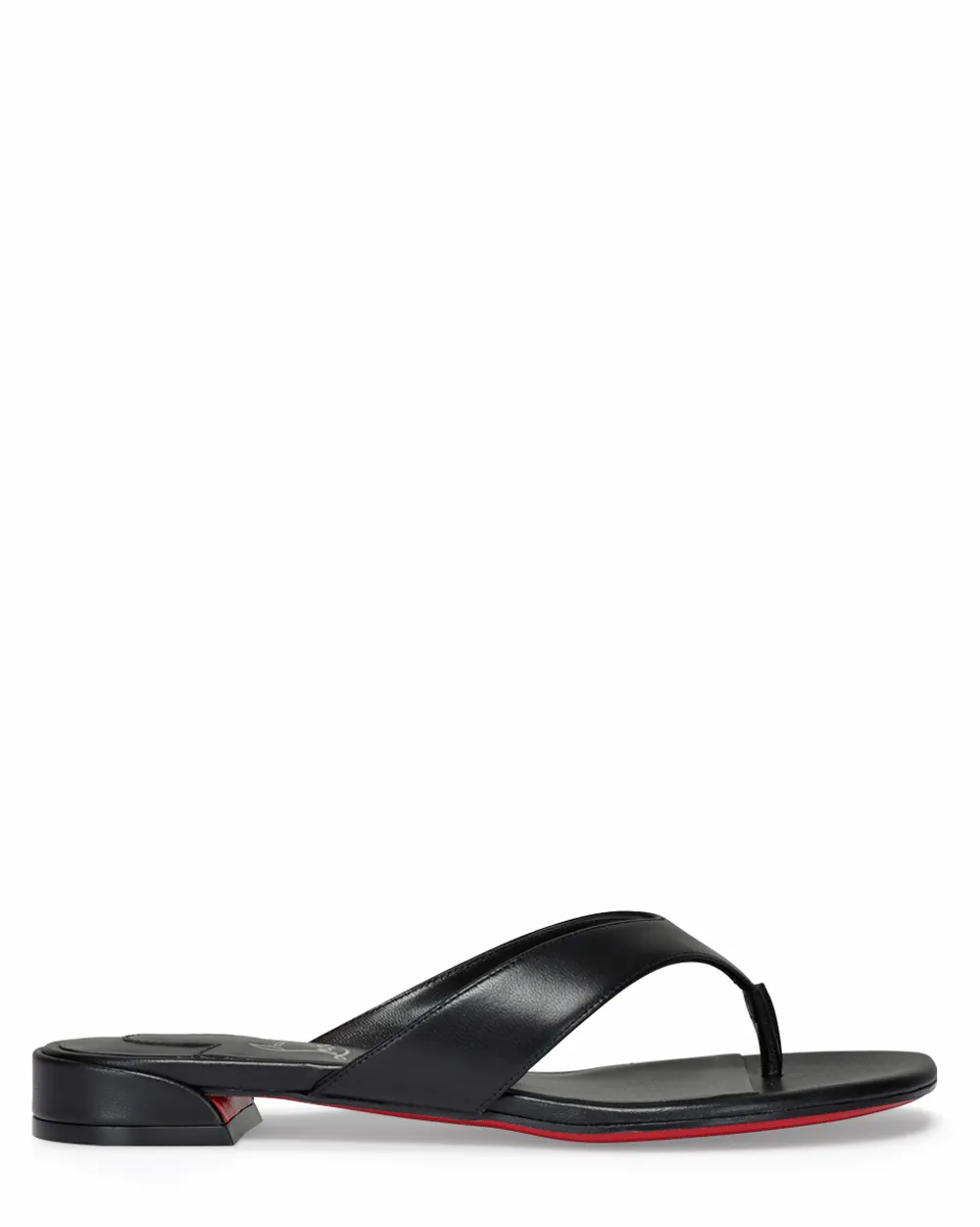 Sweet Jane Thong Sandal in Black