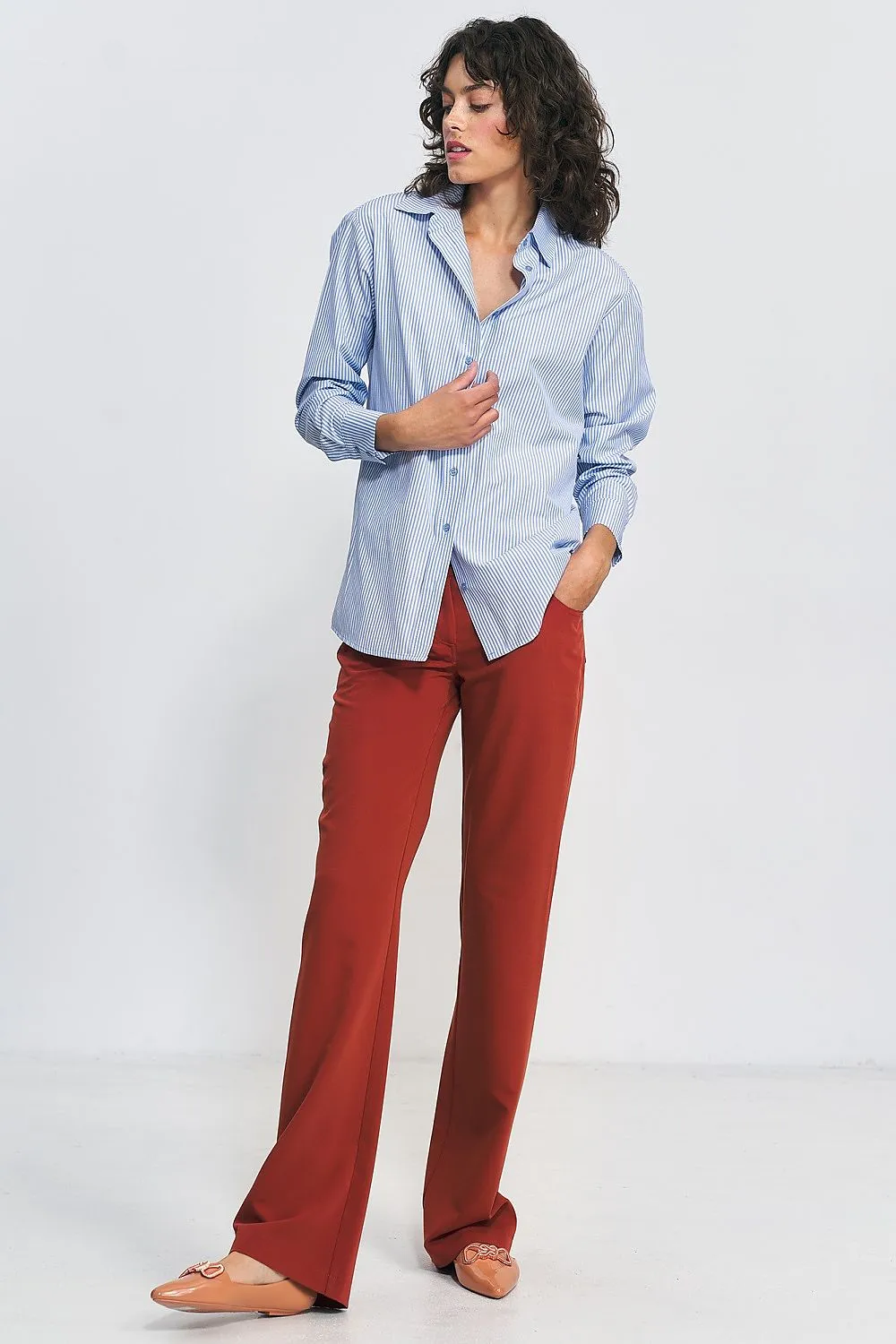Tailored Bootcut Trousers Elegance