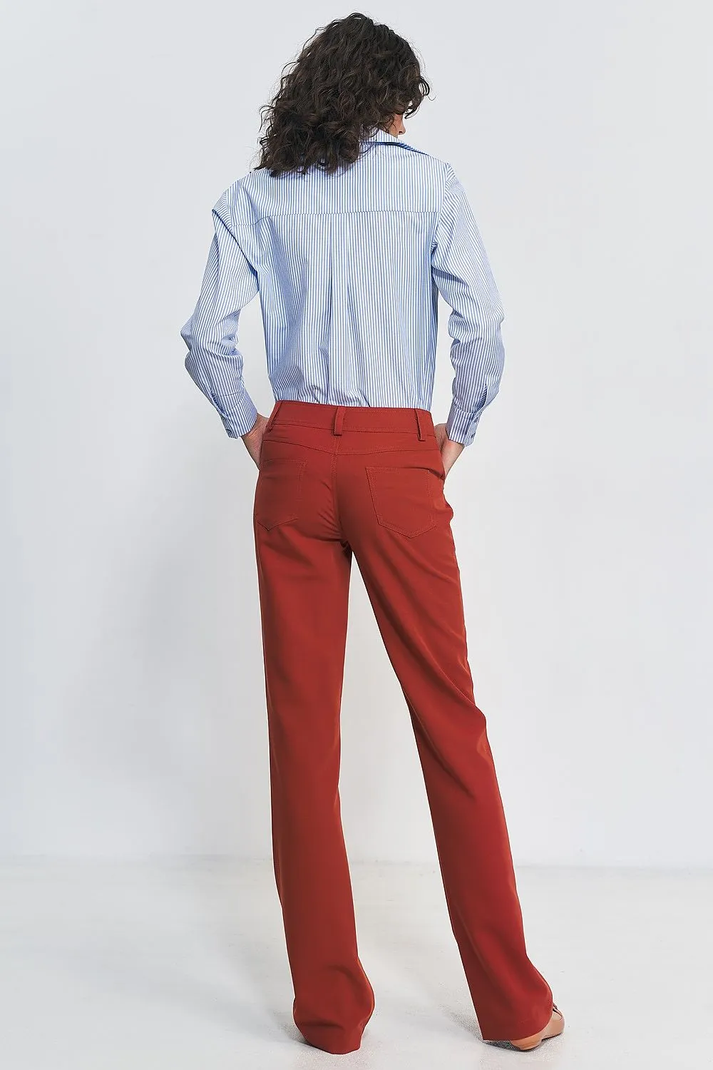 Tailored Bootcut Trousers Elegance