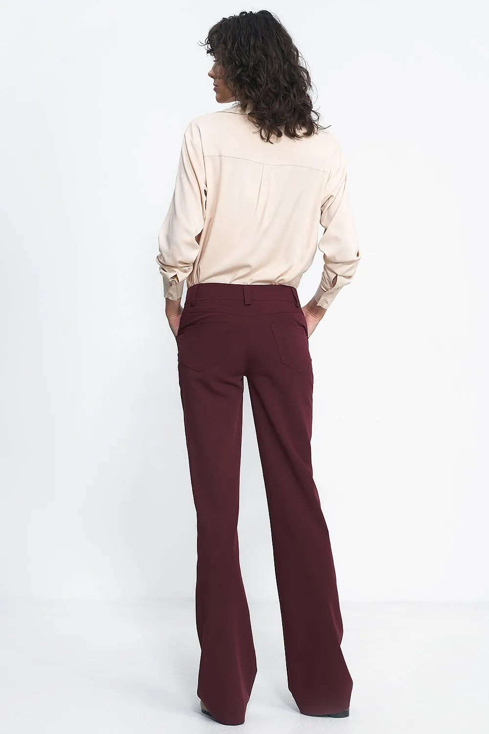 Tailored Bootcut Trousers Elegance