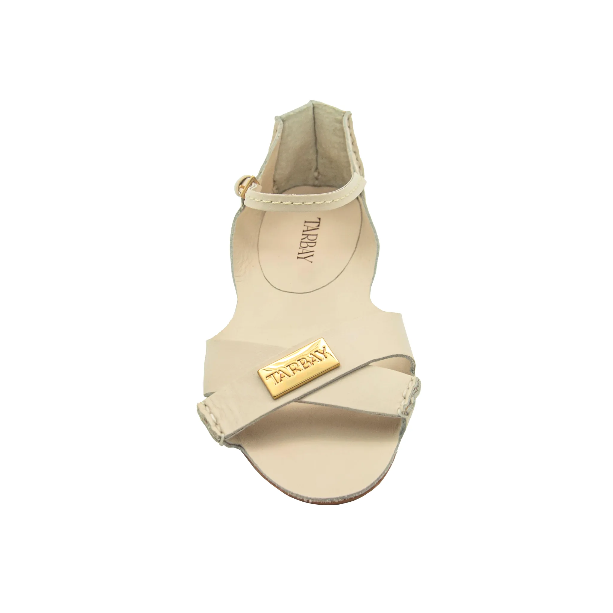 Tajali Leather Sandals - Mascarpone