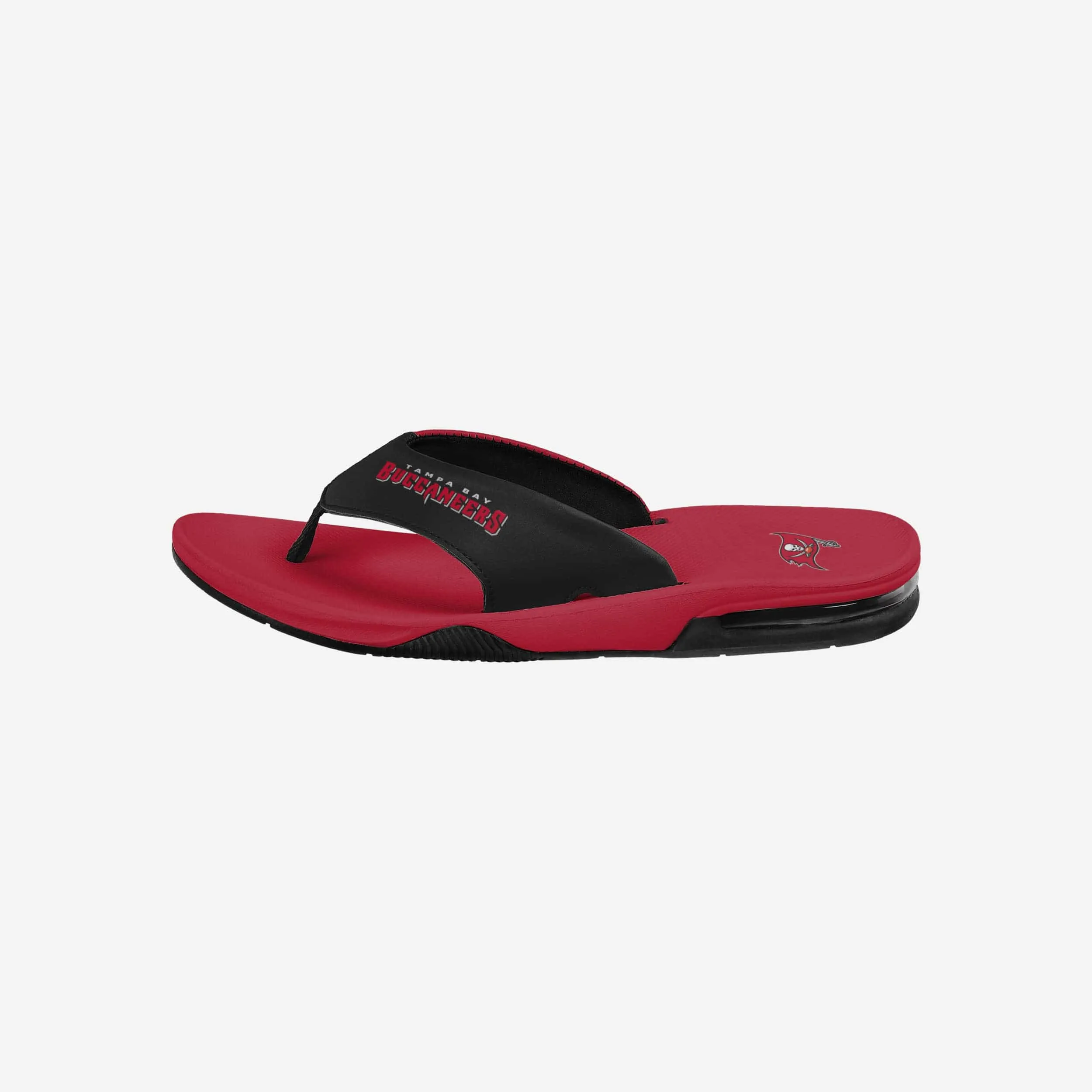 Tampa Bay Buccaneers Team Color Contour Flip Flop