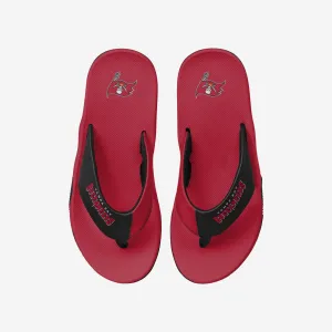 Tampa Bay Buccaneers Team Color Contour Flip Flop