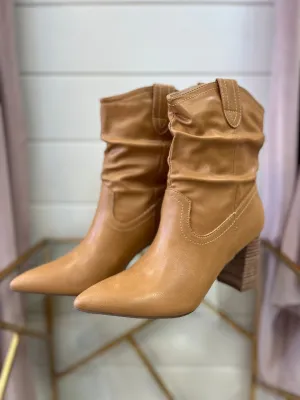 Tan Booties