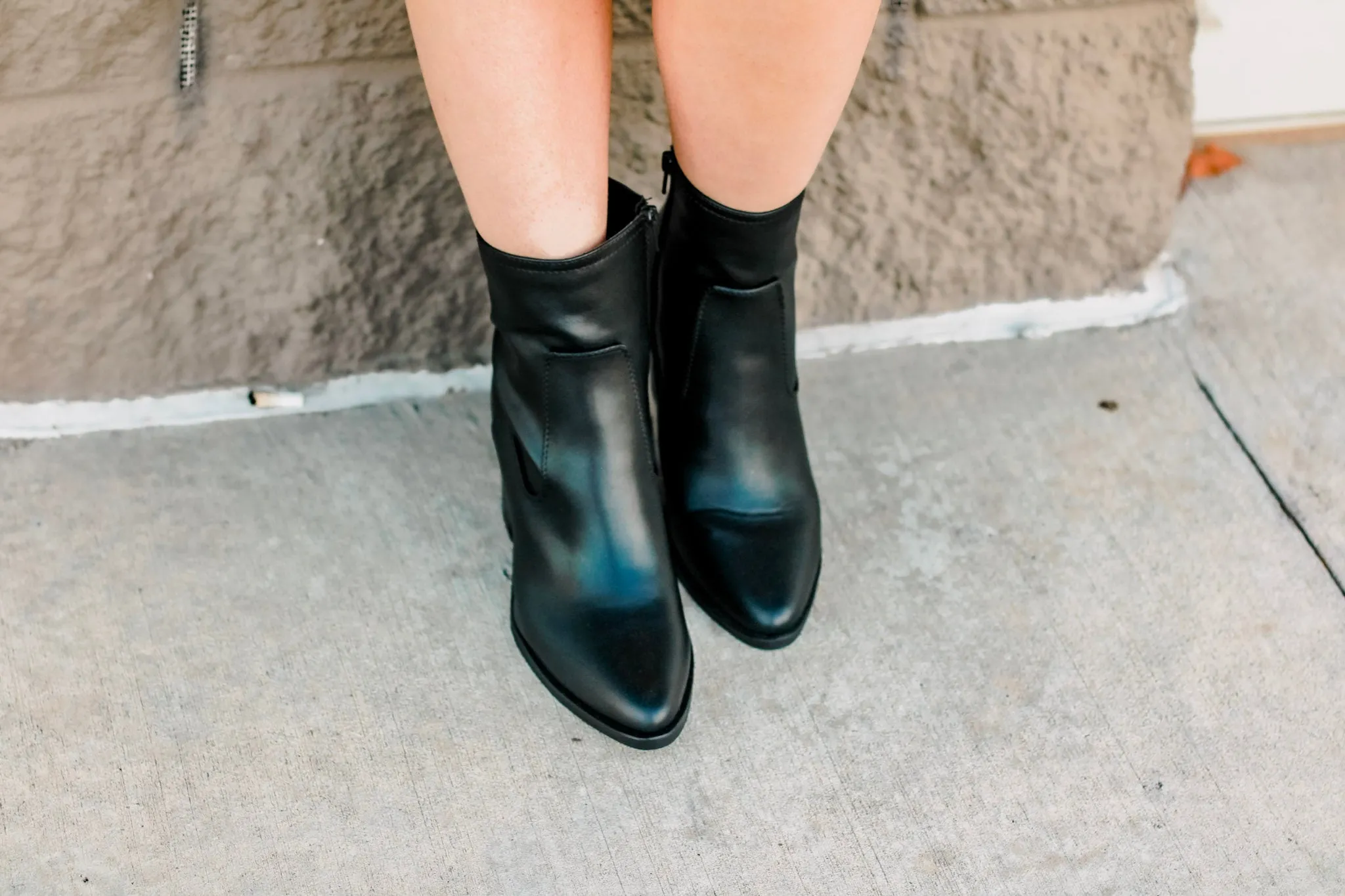 The Diablo Black Bootie