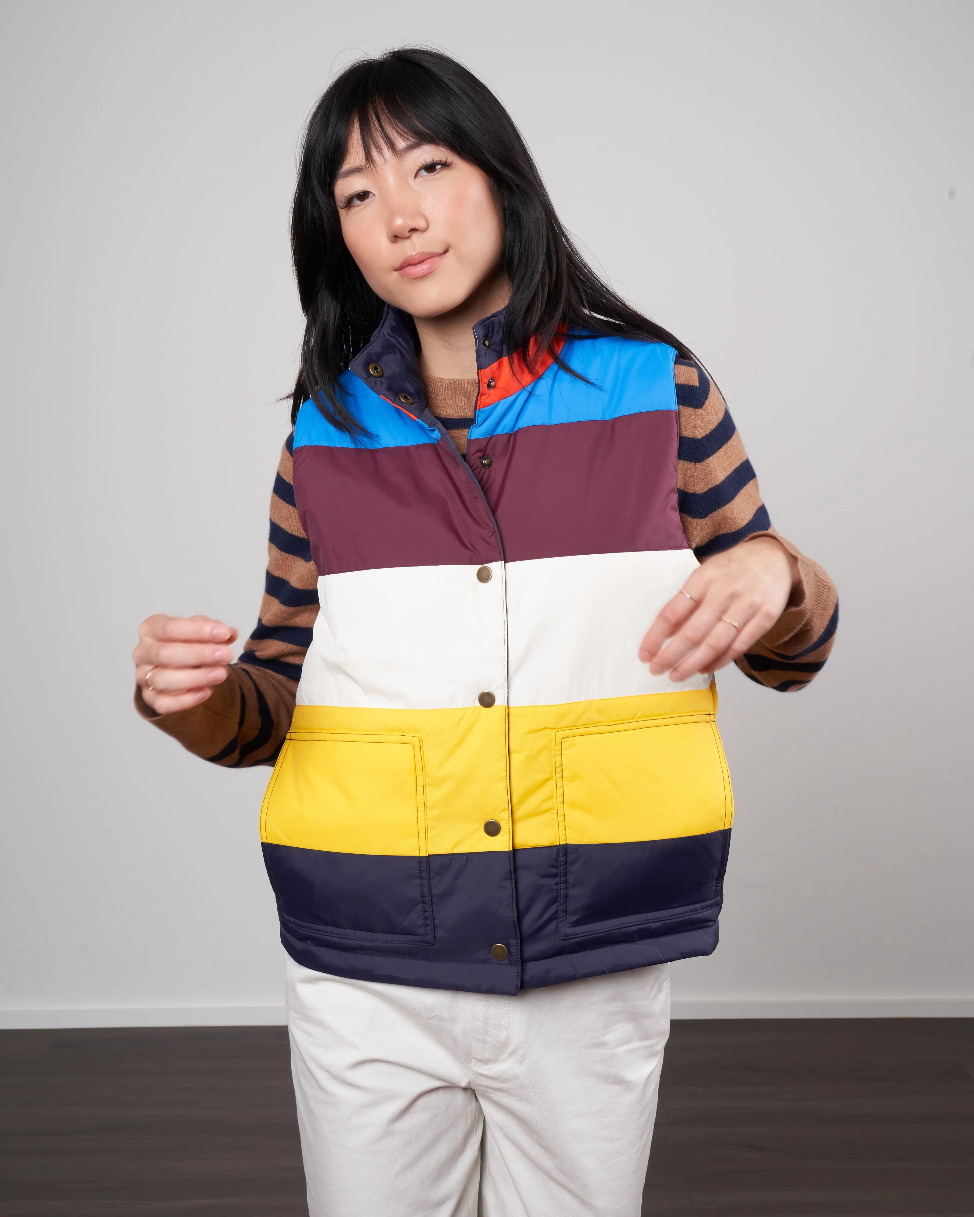 the simon vest - multi