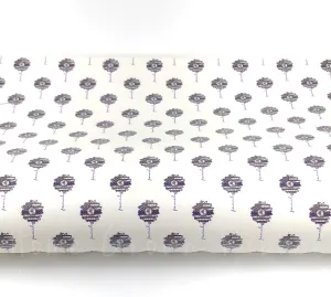 Thin Blue Line Family Sunflower - Small Scale - Synthetic Leather Sheet USDR